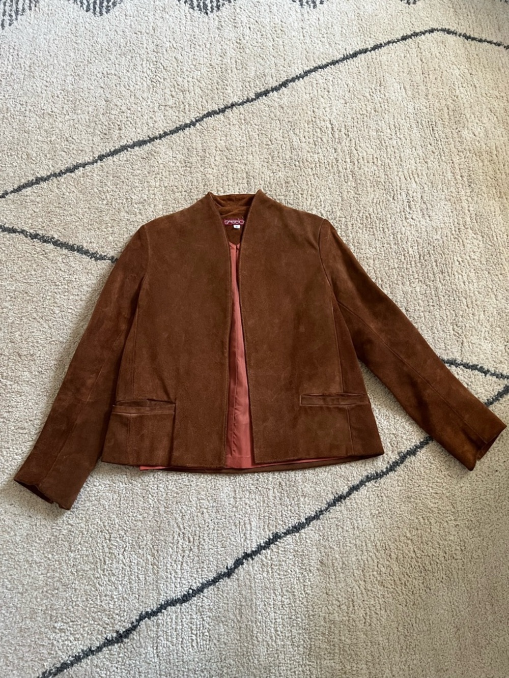 Vintage Suede Jacket Sz 6